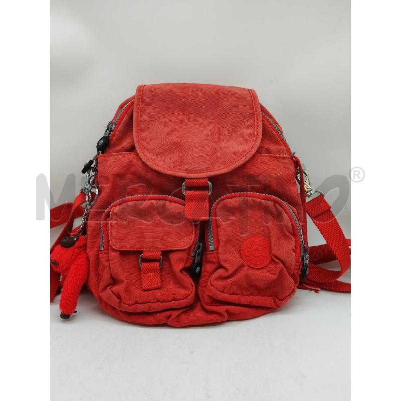 ZAINO DONNA KIPLING ROSSO | Mercatino dell'Usato Mestre 1
