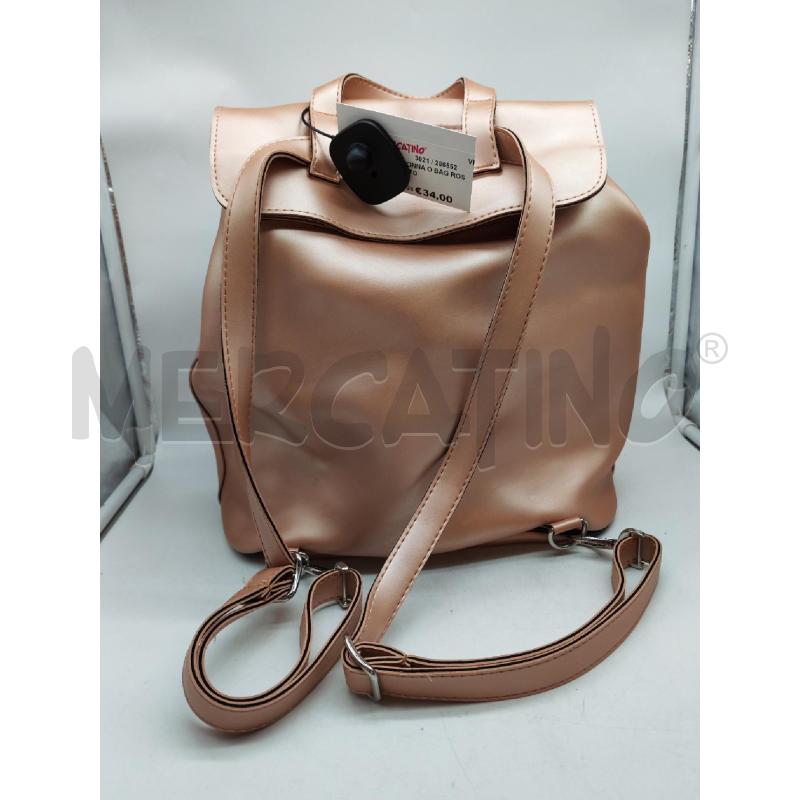 ZAINO DONNA O BAG ROSA PERLATO | Mercatino dell'Usato Mestre 2