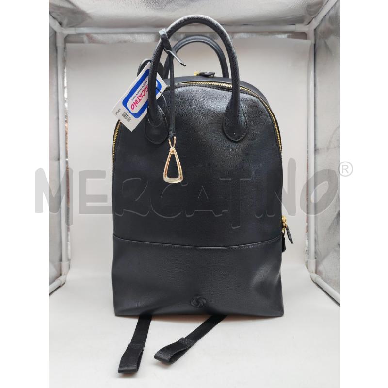 ZAINO DONNA SAMSONITE NERO SIMIL PELLE | Mercatino dell'Usato Mestre 1