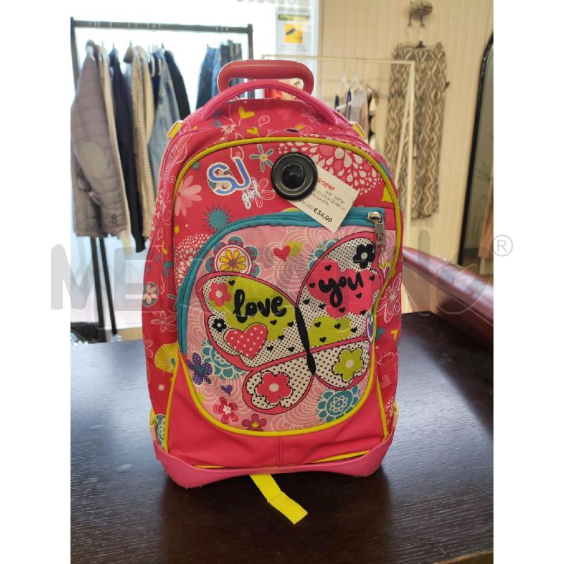 ZAINO SCUOLA SEVEN JUNIOR ROSA GIRL | Mercatino dell'Usato Mestre 1