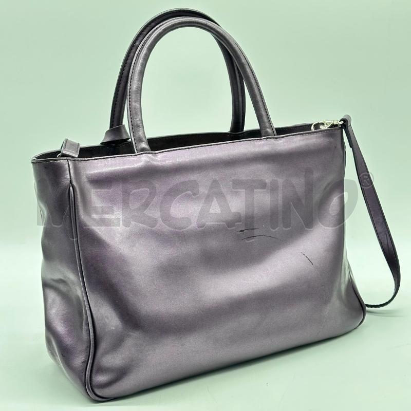 BORSA DONNA FURLA VIOLA OPACA MANICO TRACOLLA | Mercatino dell'Usato Chiampo 5