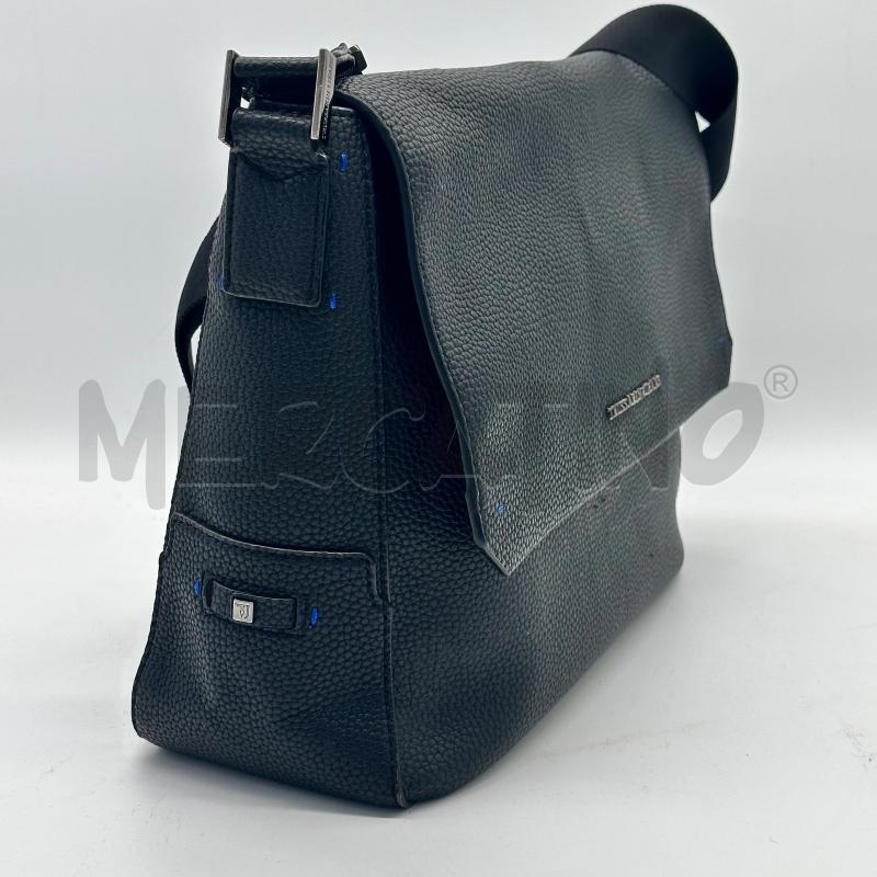 BORSA DONNA TRACOLLA TRUSSARDI NERA RETT CUCIT BLU | Mercatino dell'Usato Chiampo 2