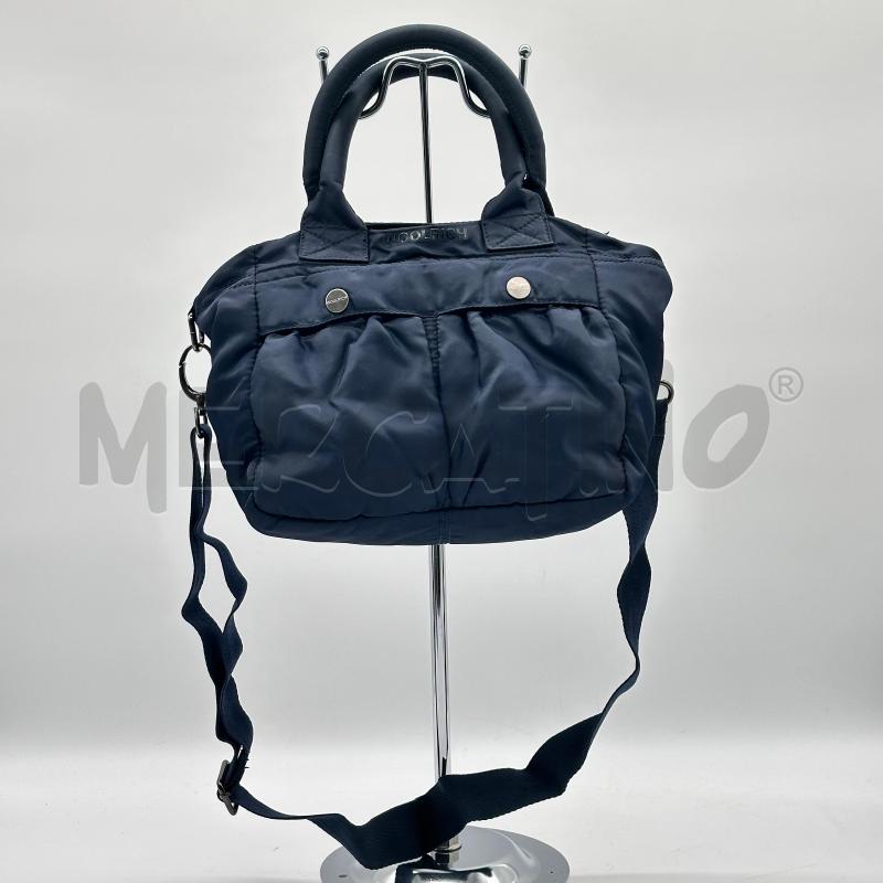 BORSETTA DONNA WOOLRICH TELA BLU PICCOLA TASCHE TRACOLLA | Mercatino dell'Usato Chiampo 1