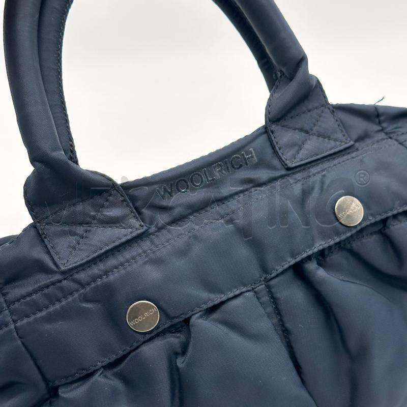 BORSETTA DONNA WOOLRICH TELA BLU PICCOLA TASCHE TRACOLLA | Mercatino dell'Usato Chiampo 3