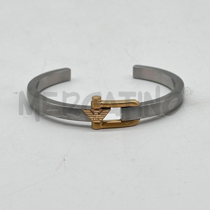 BRACCIALE EMPORIO ARMANIC ACC RIGIDO DORAT SIMBOLO | Mercatino dell'Usato Chiampo 1