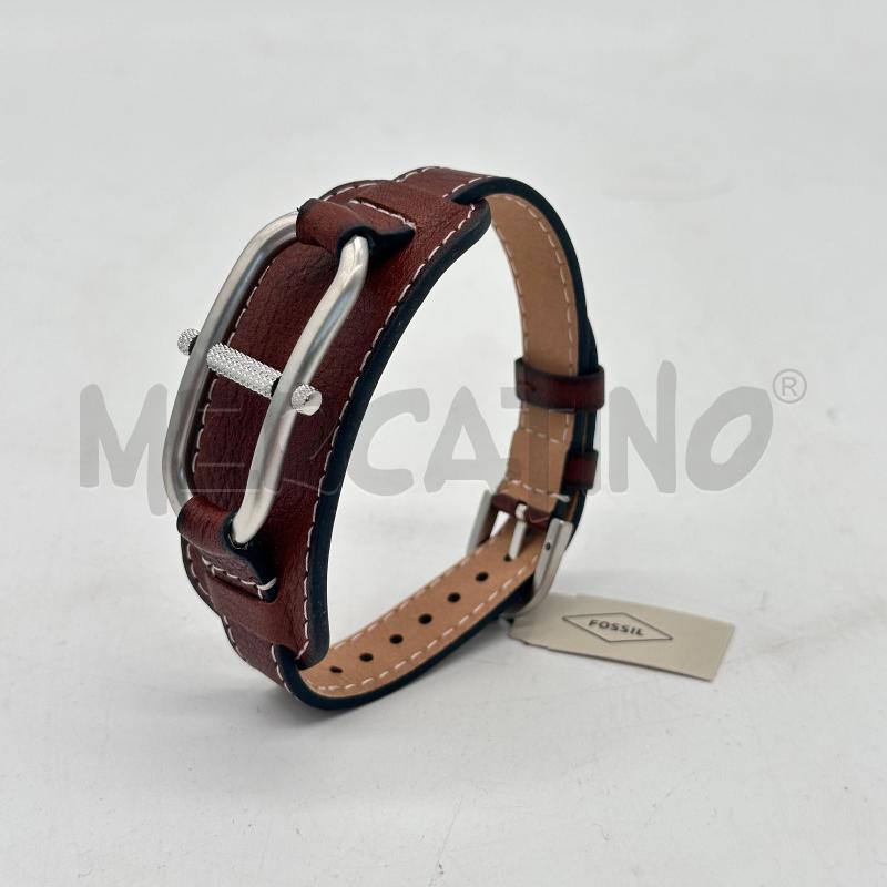 BRACCIALE UOMOFOSSIL MARRONE GANCIO  | Mercatino dell'Usato Chiampo 1