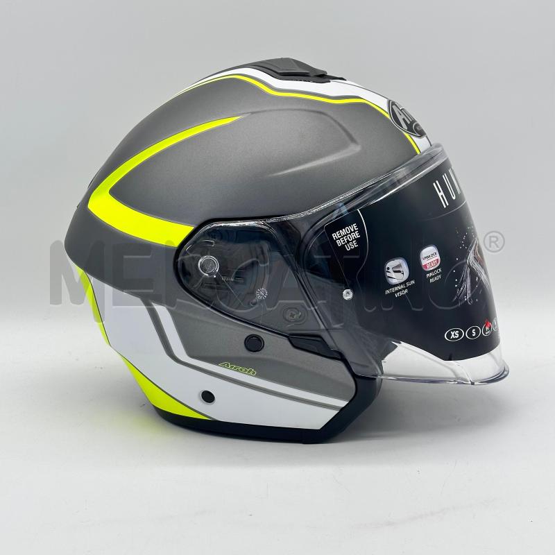 CASCO MOTO AIROH HUNTER NUOVO GRIGIO GIA | Mercatino dell'Usato Chiampo 2