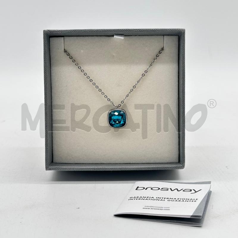 COLLANA BROSWAY PIETRA AZZ | Mercatino dell'Usato Chiampo 1