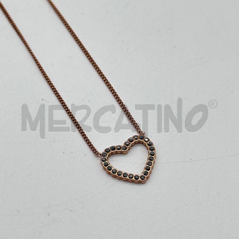 COLLANA FOSSIL FINA CUORICINO ARANC ROSA | Mercatino dell'Usato Chiampo 3