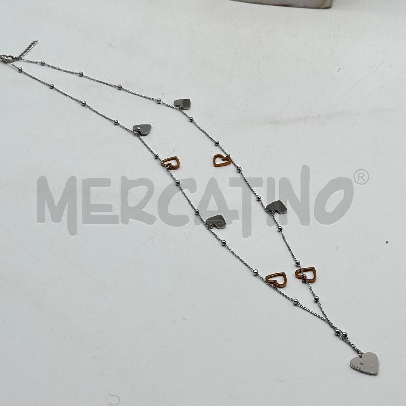 COLLANA LUNGA AG CUORI  | Mercatino dell'Usato Chiampo 2