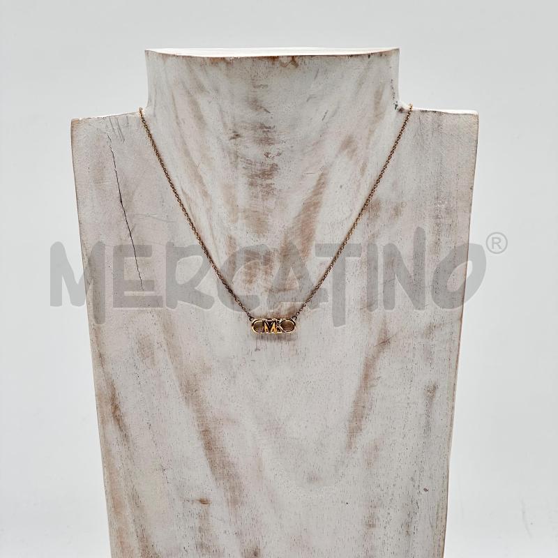 COLLANA MICHAEL KORS FINA MARCHIO DORAT | Mercatino dell'Usato Chiampo 1