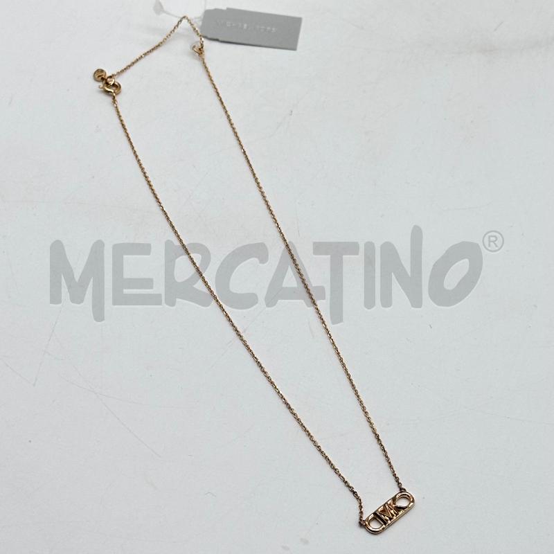 COLLANA MICHAEL KORS FINA MARCHIO DORAT | Mercatino dell'Usato Chiampo 2