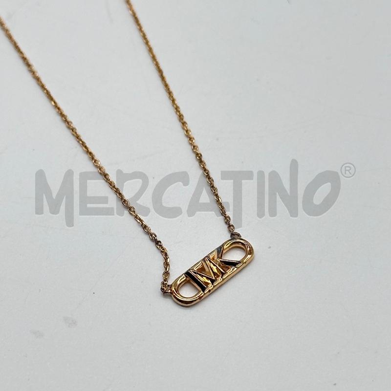 COLLANA MICHAEL KORS FINA MARCHIO DORAT | Mercatino dell'Usato Chiampo 3