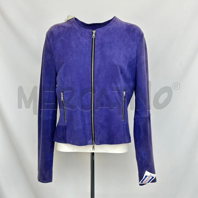 GIACCA DONNA MONTEREGGI SCAM VIOLA LEGGERA ZIP | Mercatino dell'Usato Chiampo 1