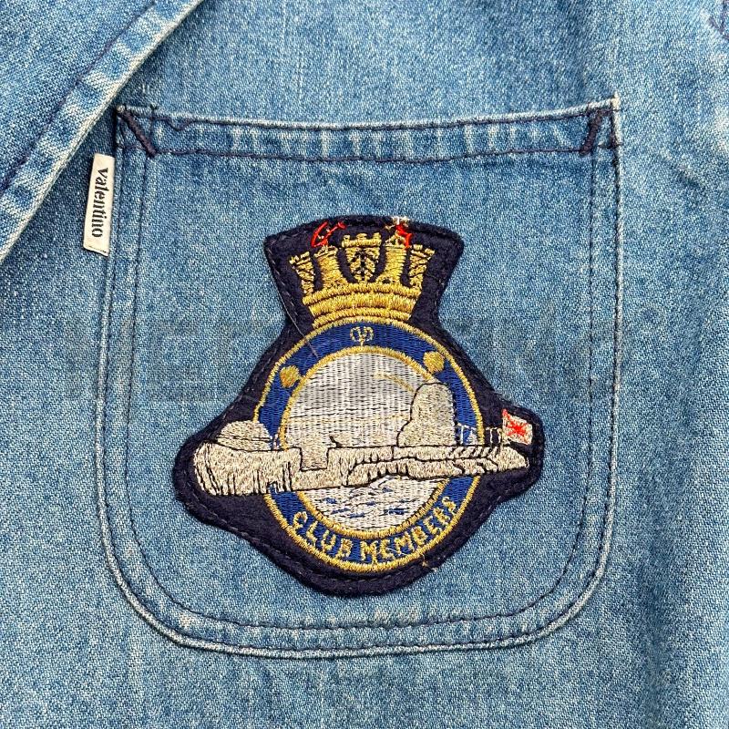 GIACCA DONNA VALENTINO JEANS SFUMATA TASCHINO STEMMA CLUB MEMBERS  | Mercatino dell'Usato Chiampo 3