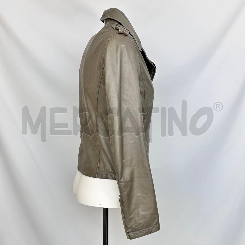 GIUBBINO DONNA MARELLA PELL GRIG ZIP LATO FODERA BIANCA  | Mercatino dell'Usato Chiampo 3