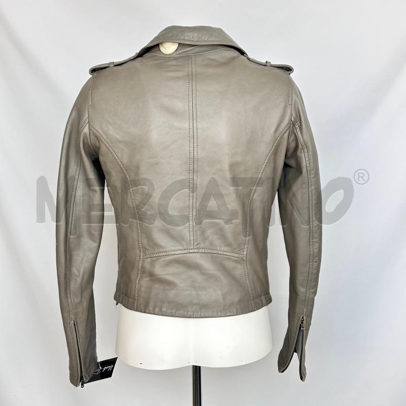 GIUBBINO DONNA MARELLA PELL GRIG ZIP LATO FODERA BIANCA  | Mercatino dell'Usato Chiampo 4