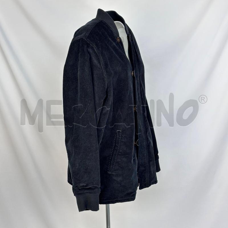 GIUBBOTTO UOMO LEVI STRAUSS VELLUTO NERO ZIP ELAST COLLO POLSI BOTT ELAST  | Mercatino dell'Usato Chiampo 3