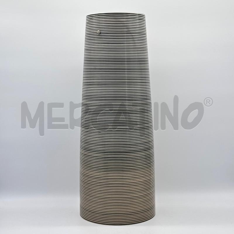 LAMPADARIO FOSCARINI TUBO RIGHE NERE E BIA | Mercatino dell'Usato Chiampo 1