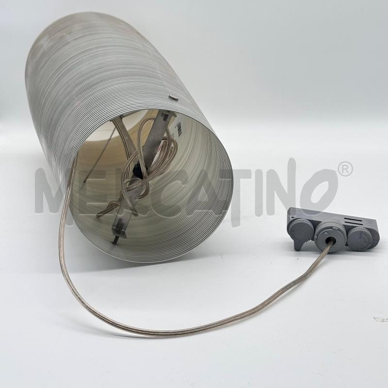LAMPADARIO FOSCARINI TUBO RIGHE NERE E BIA | Mercatino dell'Usato Chiampo 2