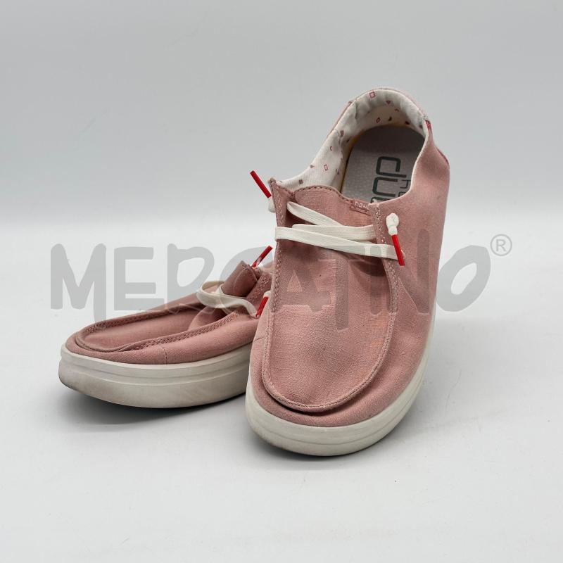 SCARPE DONNA DUDE TELA ROSA LACCI PANNA ARANCIO | Mercatino dell'Usato Chiampo 1