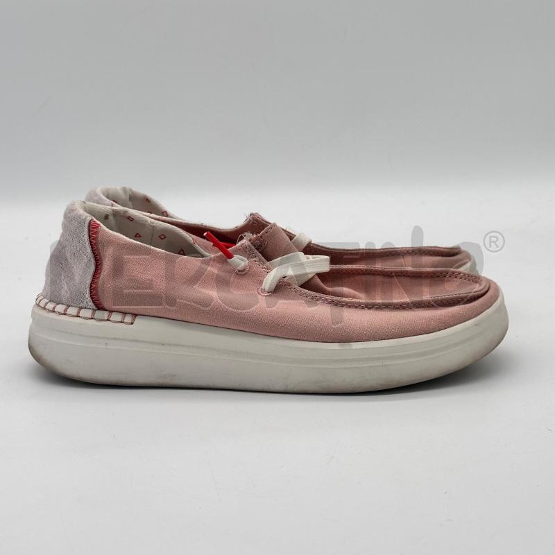 SCARPE DONNA DUDE TELA ROSA LACCI PANNA ARANCIO | Mercatino dell'Usato Chiampo 3