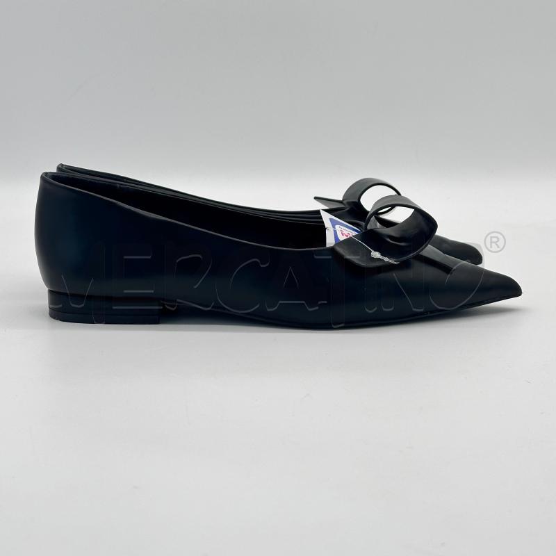 SCARPE DONNA EXE NERE BALLERINA BASSA PUNTA FIOCCO | Mercatino dell'Usato Chiampo 1