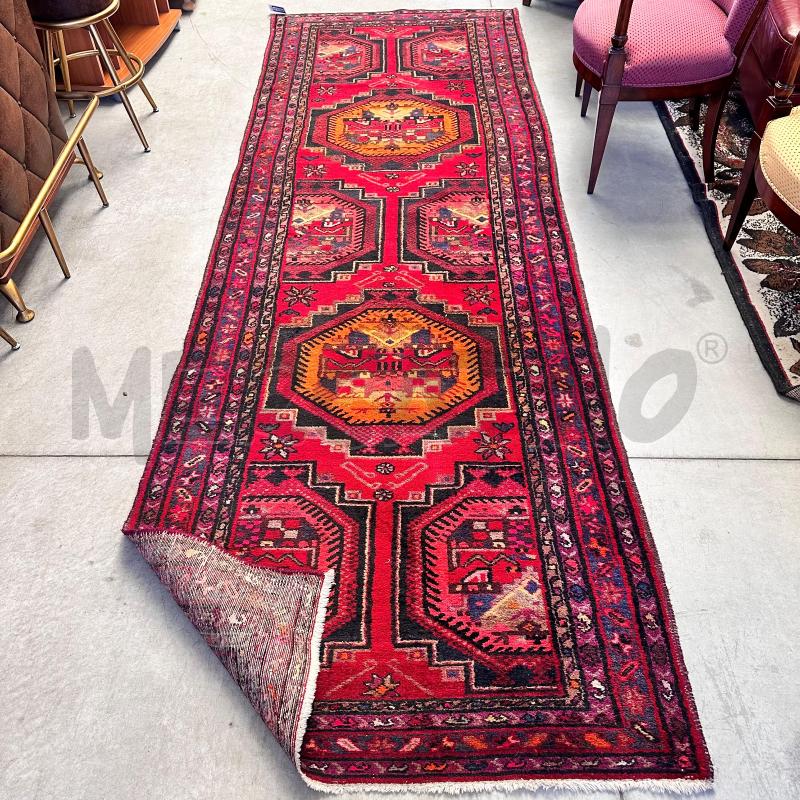 TAPPETO PERSIANO CORSIA 340*114 FANTASIA ROSSA ROSA | Mercatino dell'Usato Chiampo 3
