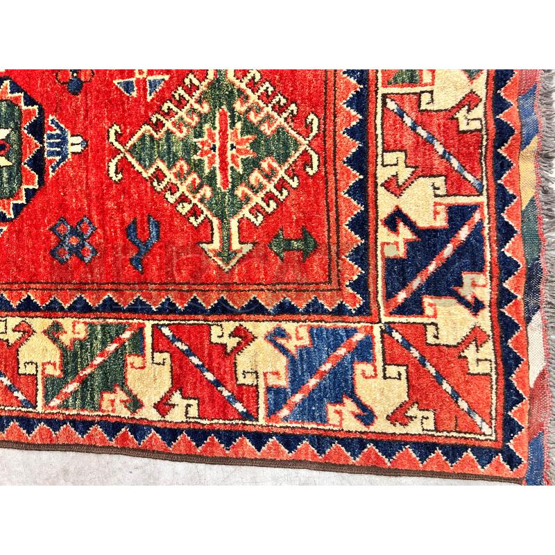 TAPPETO PERSIANO RUSSO ROSSO ARANCIO 236X175 | Mercatino dell'Usato Chiampo 3