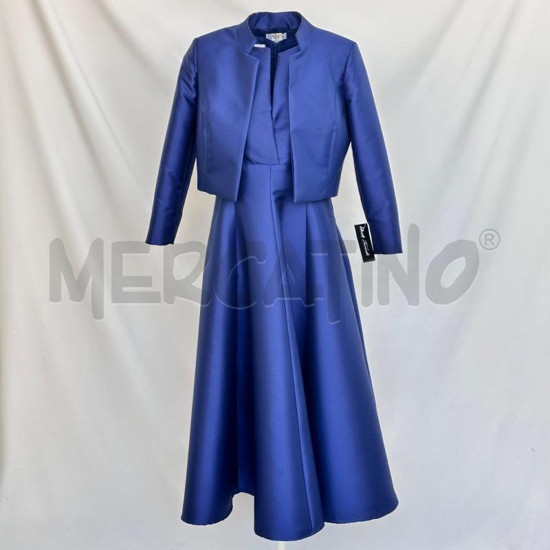 VESTITO DONNA CHARM'S CERIMONIA BLU + GIACCA | Mercatino dell'Usato Chiampo 1