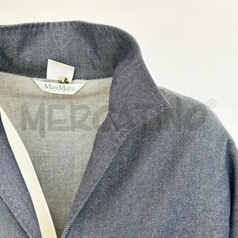 VESTITO DONNA MAXMARA LANA JEANS COLLO CAMICIA | Mercatino dell'Usato Chiampo 2