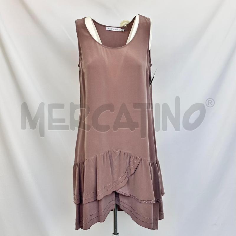 VESTITO DONNA SEE BY CHLOE' ROSA VIOLA GONNA VOLNT | Mercatino dell'Usato Chiampo 1