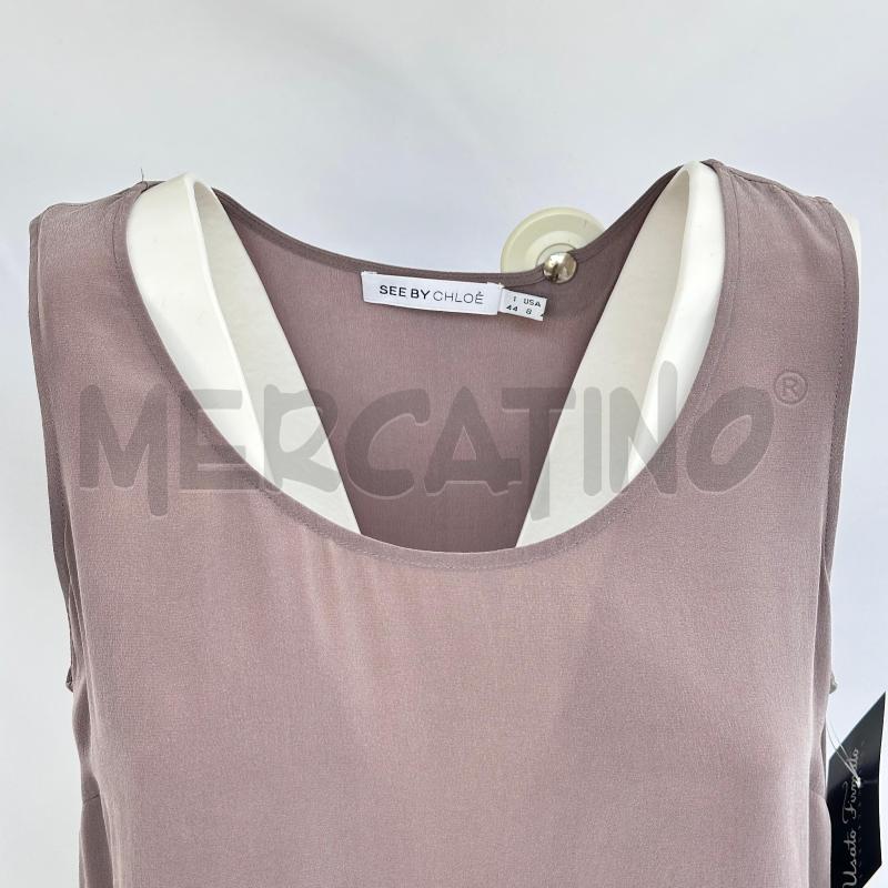 VESTITO DONNA SEE BY CHLOE' ROSA VIOLA GONNA VOLNT | Mercatino dell'Usato Chiampo 2