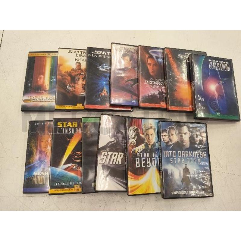 (VG+) 13 DVD FILM STAR TREK  | Mercatino dell'Usato Verona fiera 1