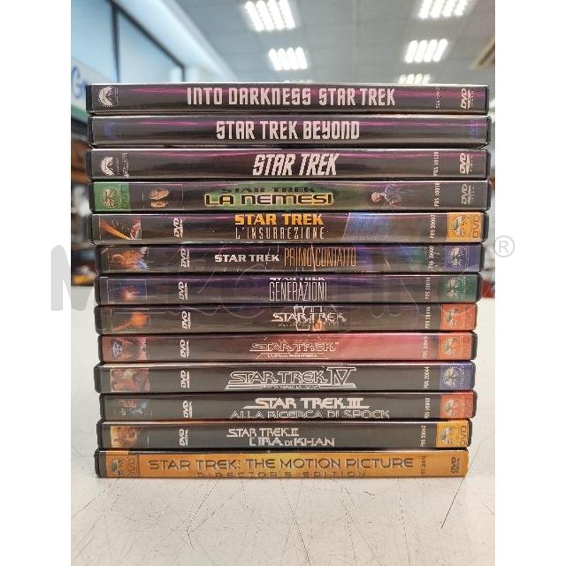 (VG+) 13 DVD FILM STAR TREK  | Mercatino dell'Usato Verona fiera 2