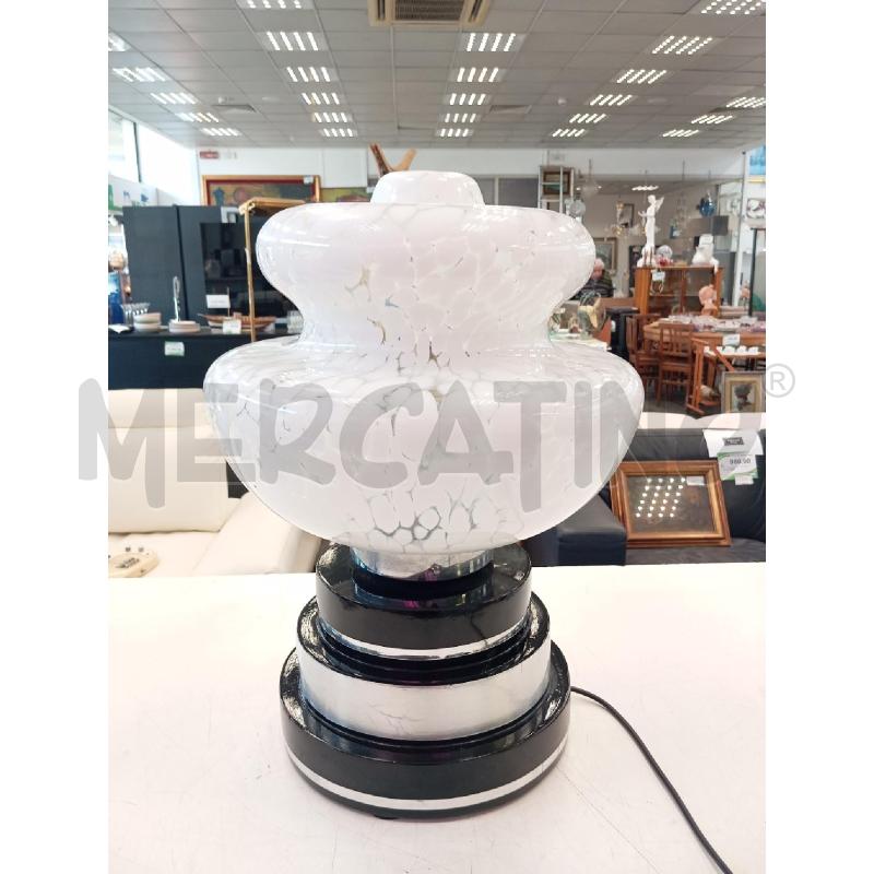 ABAT JOUR B/NERO ARGENTO P/VETRO INSERTI BIANCHI | Mercatino dell'Usato Verona fiera 1