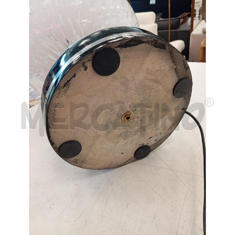 ABAT JOUR B/NERO ARGENTO P/VETRO INSERTI BIANCHI | Mercatino dell'Usato Verona fiera 4