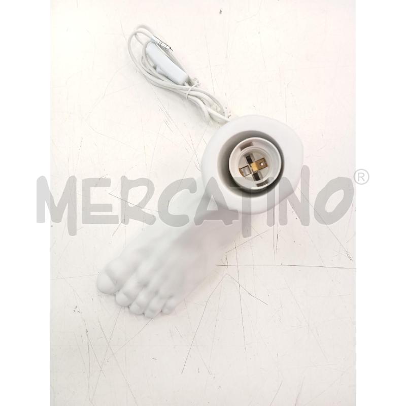 ABAT JOUR PIEDE BIANCO CERAMICA | Mercatino dell'Usato Verona fiera 2