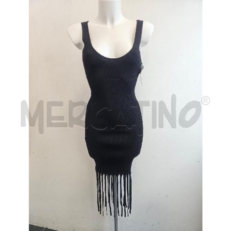 ABITINO PINKO STRETCH NERO CON FRANGIA  | Mercatino dell'Usato Verona fiera 1
