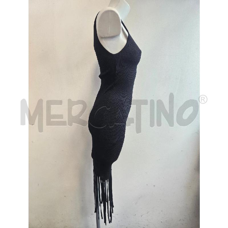ABITINO PINKO STRETCH NERO CON FRANGIA  | Mercatino dell'Usato Verona fiera 2