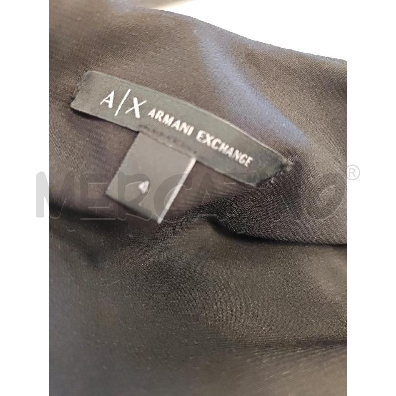 ABITO DONNA ARMANI EXCHANGE NERO PIEGHE ARA BIA  | Mercatino dell'Usato Verona fiera 4