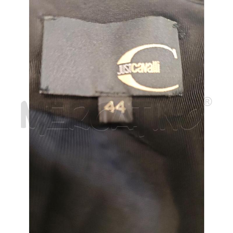 ABITO DONNA NERO JUST CAVALLI INSERTO MET DAV SENO  | Mercatino dell'Usato Verona fiera 5