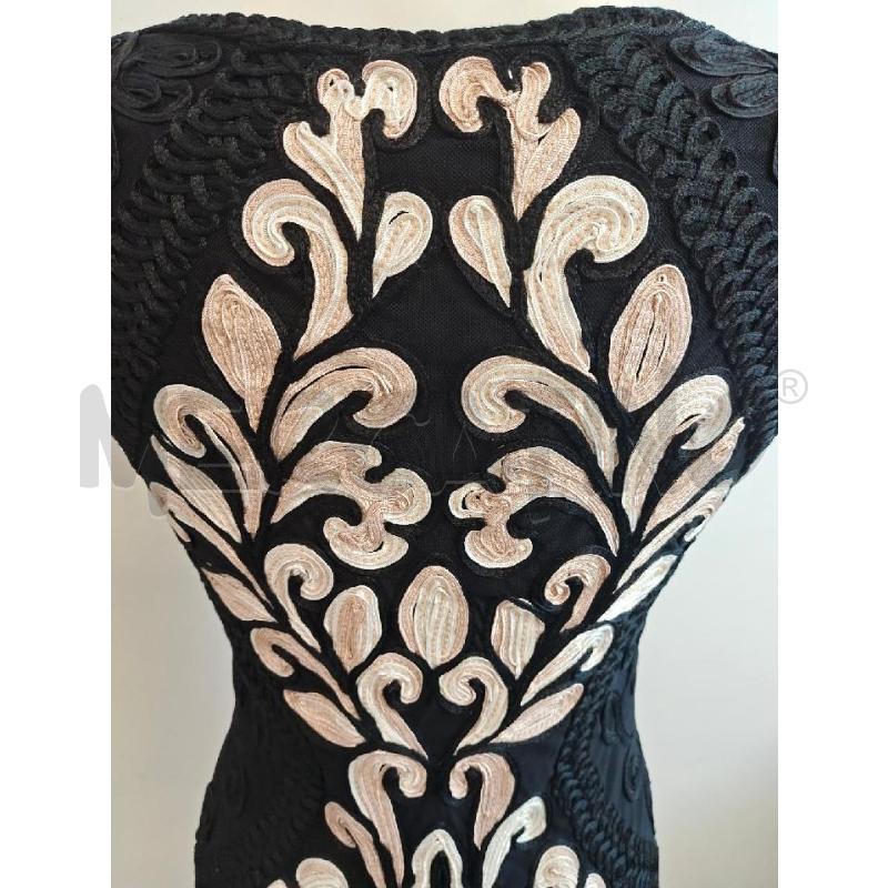 ABITO DONNA PHASE EIGHT NERO RICAMI ROSA  | Mercatino dell'Usato Verona fiera 4