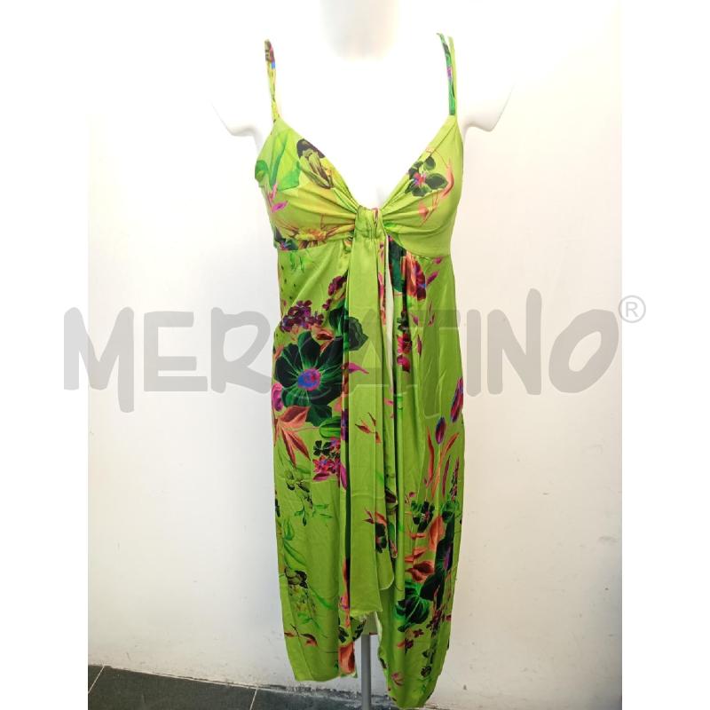 ABITO DONNA VERDE DIXIE NODO DAVANTI  | Mercatino dell'Usato Verona fiera 1