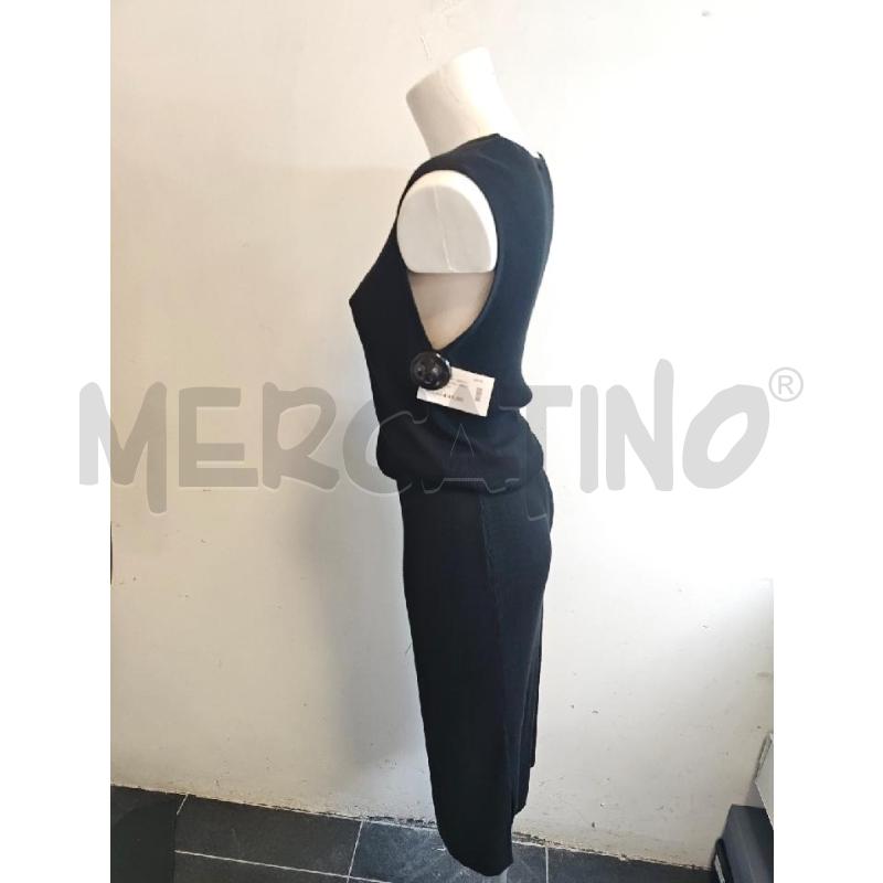 ABITO D ALESSIA SANTI NERO LUNGO  | Mercatino dell'Usato Verona fiera 2