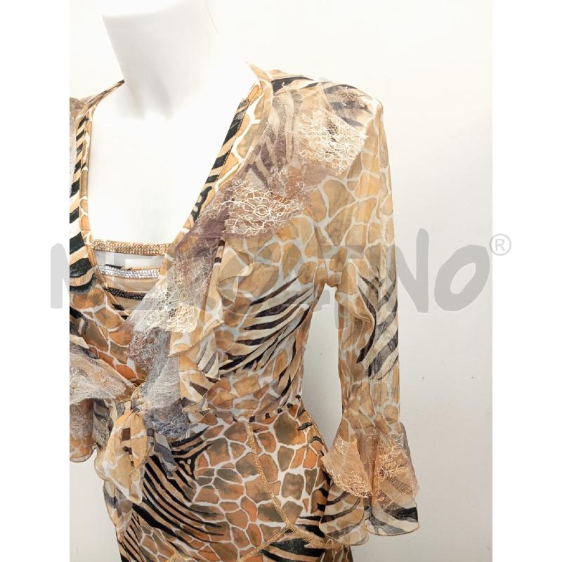 ABITO D ANGELO MARANI ANIMALIER +COPRISPALLE  | Mercatino dell'Usato Verona fiera 2
