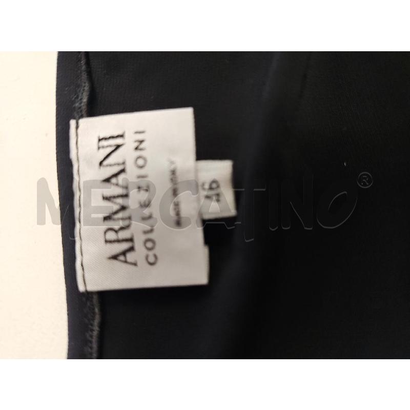 ABITO D ARMANI COLLEZIONI NERO CERNIERA DIE  | Mercatino dell'Usato Verona fiera 4
