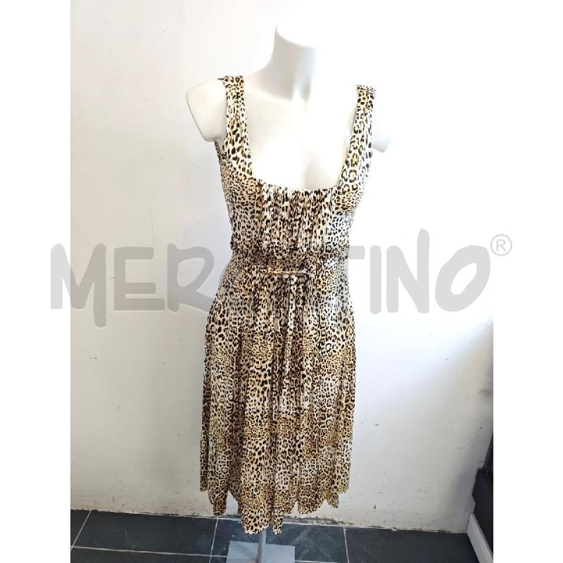 ABITO D CLASS CAVALLI CON CINTURINA ELASTICAANIMALIER  | Mercatino dell'Usato Verona fiera 1