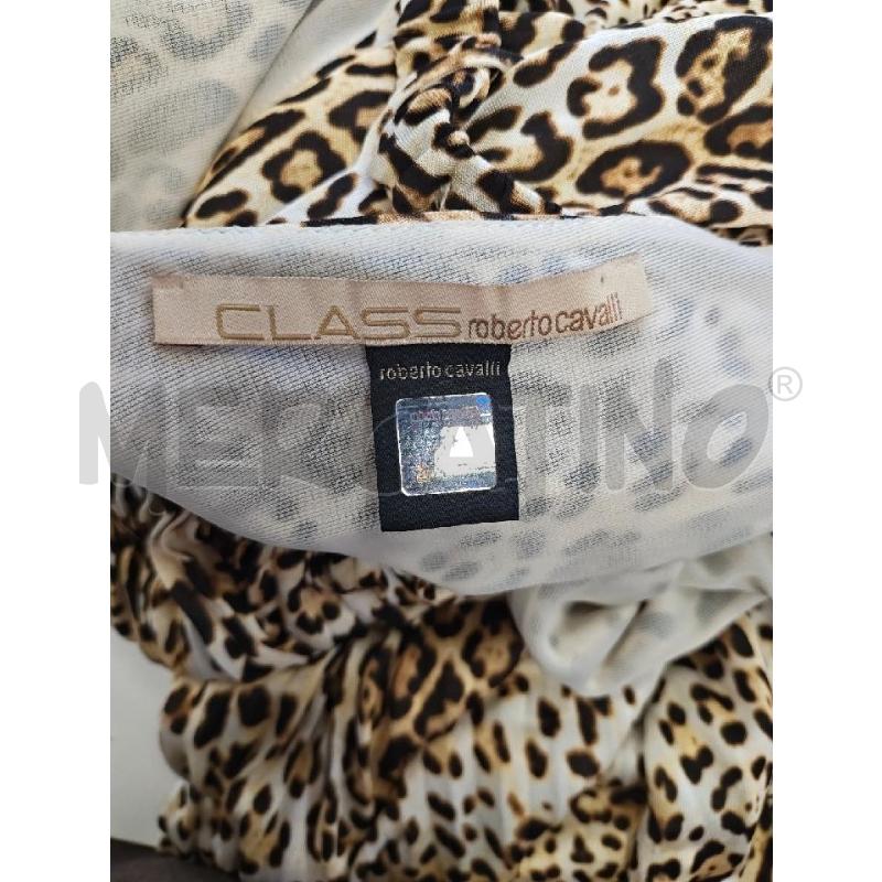 ABITO D CLASS CAVALLI CON CINTURINA ELASTICAANIMALIER  | Mercatino dell'Usato Verona fiera 5