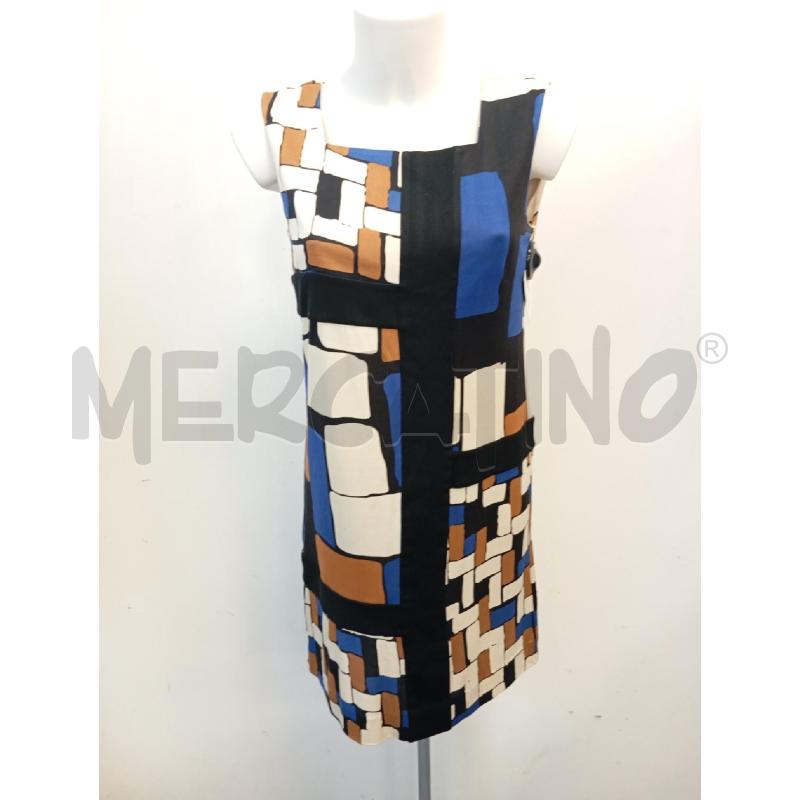 ABITO D DIANE VON FURSTENBERG BLUETTE BEOIGE BIA  | Mercatino dell'Usato Verona fiera 1